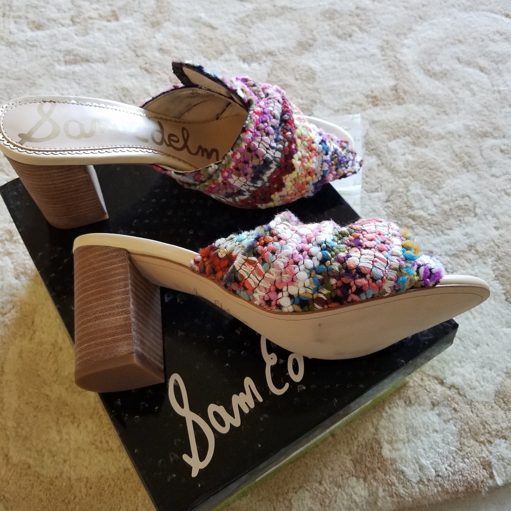 Sam Edelman Multi Yarn Slides - image 2